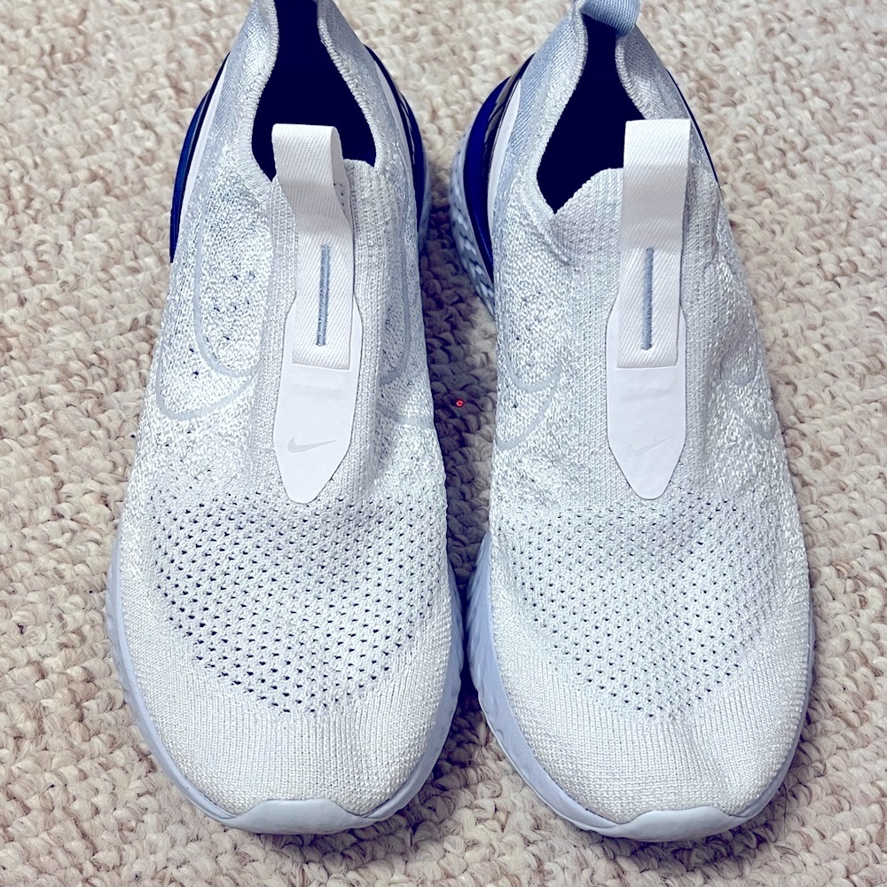 Nike Baby Blue Epicreac Slip-On Design like new
